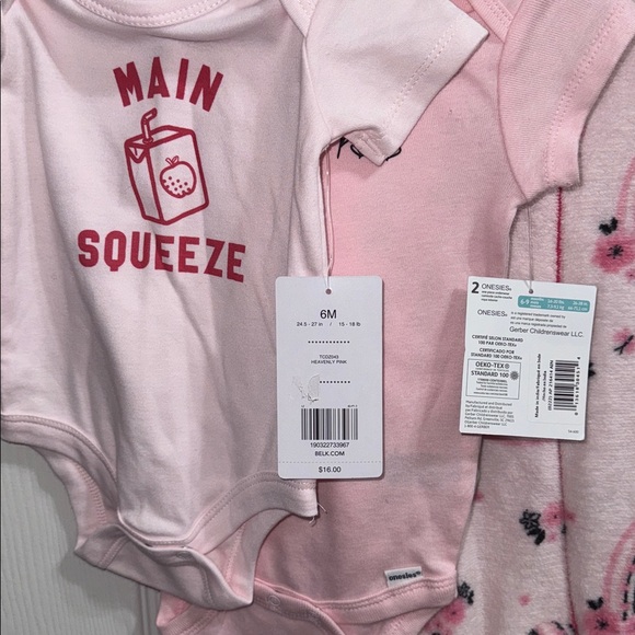 6–9M Baby Bundle – 4 Onesies, Team of Tiny, Gerber & Zach & Zoey - Picture 9 of 9